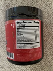 Bucked Up – Woke – HIGH STIM Pre Workout – Strawberry Kiwi – 11/2027