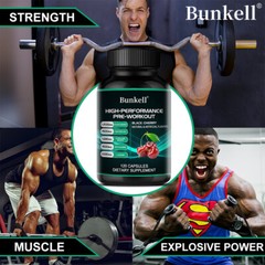 HIGH-PERFORMANCE PRE-WORKOUT BLACK CHERRY extract Capsules-muscle energy build