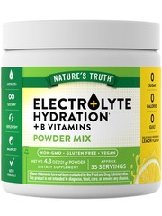 Nature’s Truth Electrolytes Powder | No Sugar | with B 4.3 Ounce (Pack of 1)