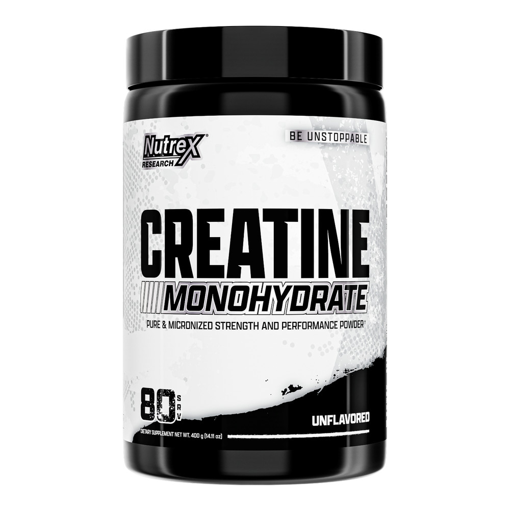 Nutrex CREATINE Monohydrate Powder Micronized Unflavored 80 Servings 400 Grams