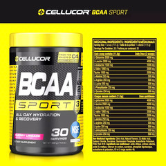 Lot of 4 Cellucor BCAA Sport Hydration & Recovery Cherry Limeade Exp 11/2026