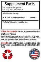 Boost Your Workout with ACAI BERRY EXTRACT – 2B 120 Caps
