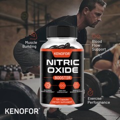 Nitric Oxide Booster L-Arginine, L-Taurine 60/120 Caps Sexual Health Support