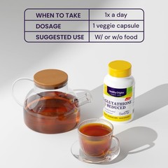 Healthy Origins L-Glutathione 250 mg
