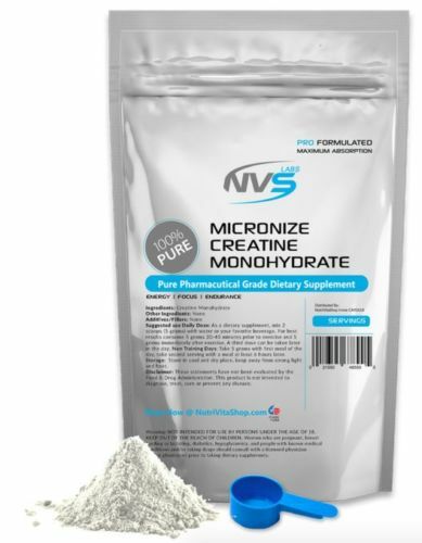100% Ultra Micronized Creatine Monohydrate Powder Pharmaceutical – All Sizes