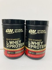 Optimum Nutrition Gold Standard Whey Protein Double Rich CHOCLATE 10.9oz X 2