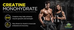 Micronized Creatine Monohydrate Muscle Building Weight Gain Supplement 2 Packs