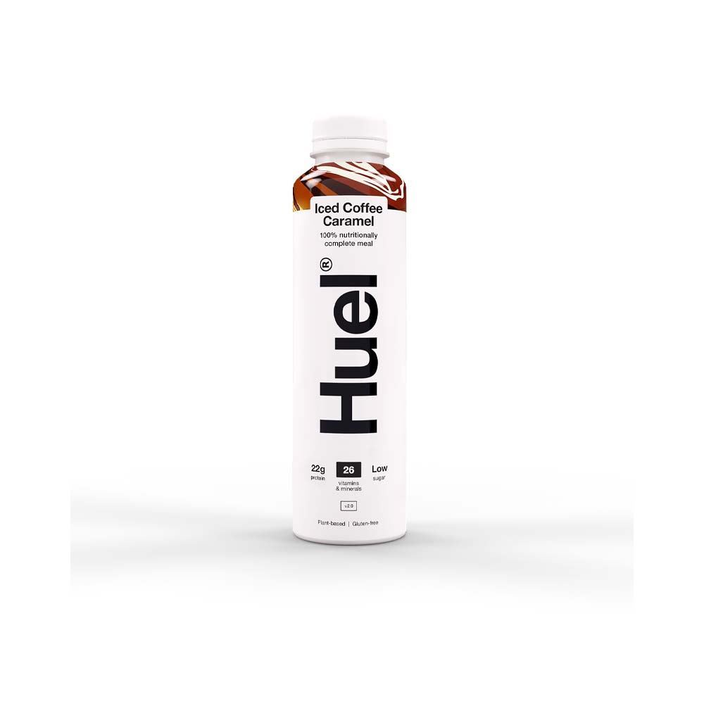HUEL Ready-to-Drink Complete Meal Shakes 500ml – Ice Coffee Caramel x6