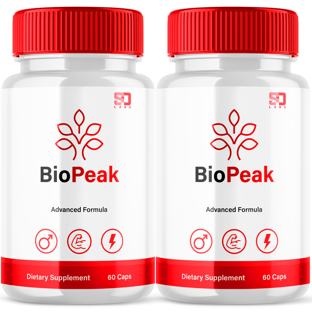(2 Pack) Biopeak for Male, Bio Peak Advanced Men Support Pills (120 Capsules)