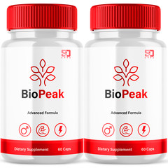(2 Pack) Biopeak for Male, Bio Peak Advanced Men Support Pills (120 Capsules)