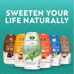 SweetLeaf Sweet Drops – Flavored Stevia Liquid 1.7 Fl Oz (Pack of 3)