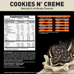 Body Fortress Super Advanced 100% Premium Whey Protein Powder, Cookies N’ Creme