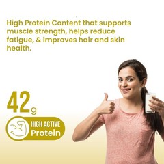 High Protein Powder with 23 essential nutrients For Overall Fitness | Vanilla