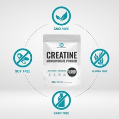 DEAL SUPPLEMENT Instant Creatine Monohydrate Powder, 5g Per Serving – 60 Serving