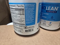 2 PACK – RSP Amino Lean Energy / Weight Management – Blue Raspberry EXP 12/2028