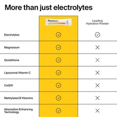The Absorption Company Electrolyte Powder – Recovery Hydration 7 Pack Box