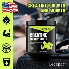Creatine Monohydrate Powder Pure Promote Muscle Growth 5 Grams Per Serving