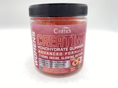Cnthdi Creatine Monohydrate Gummies Peach Gluten-Free Soy-Free 6000mg 120 Ct