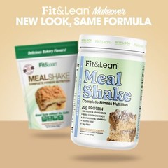 Fit & Lean Meal Shake Fat Burning Meal Replacement Protein Fiber Probiotics C…