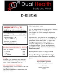 D-Ribose Powder 2.5kg (5.5 lbs) ATP Energy Endurance Muscle Sport Pharmaceutical