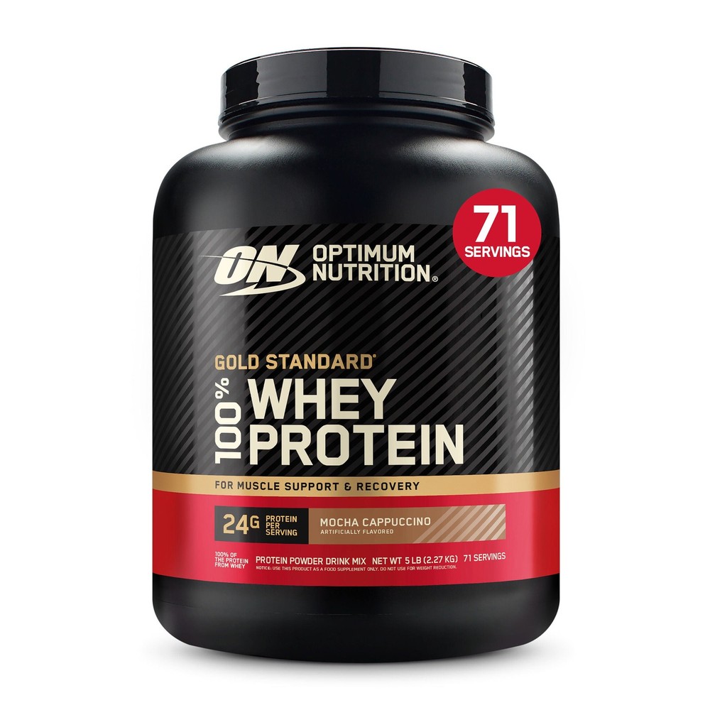 Gold Standard 100% Whey – Mocha Cappuccino  (71 Servings)