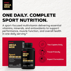 Mega Men Sport Multivitamin | Performance, Muscle Function, and General Health