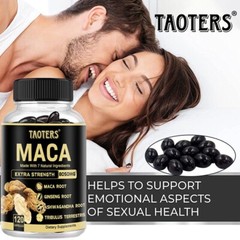 Maca Capsules: Natural Formula for Men’s Health and Energy with 7 Ingredients