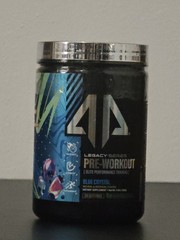 ALPHA PRIME SPORTS LEGACY SERIES STIM FREE PUMP Blue Crystal Read Clearance!