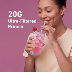 Isopure Clear Low Carb 100% Whey Protein Isolate Powder Mixed Berry, 20g Protein