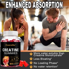 Creatine Monohydrate 5 g Boost Brain Function + Build Muscle