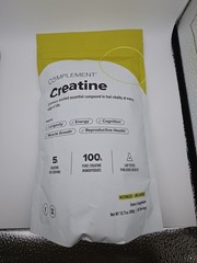 Creatine Monohydrate Micronized Powder for Women and Men (5G, 60 Servings)