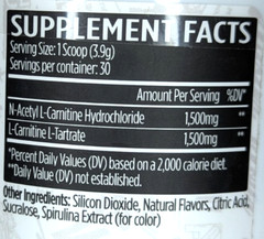 VMI Sports L-Carnitine 3000 Powder, 30 Servings, Patriot Pop Flavor, Exp. 9/26