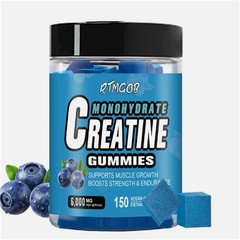 150x Counts Creatine Monohydrate Gummies – Increase Strength and Build Muscle