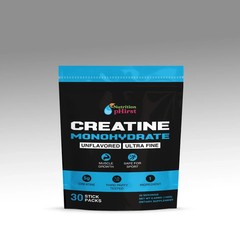 Creatine Monohydrate Sticks Muscle Gain 5000mg Per Serv (5g) 30 Sticks Powder