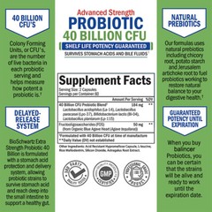 Probiotics -Improve Bloating, Gas and Constipation Provide Longer-lasting Energy
