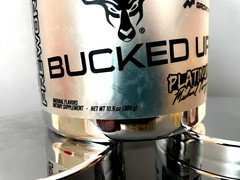 X2) BUCKED UP PLATINUM Pre Workout (30 Servings) EXP 10/27 CHERRY COCONUT