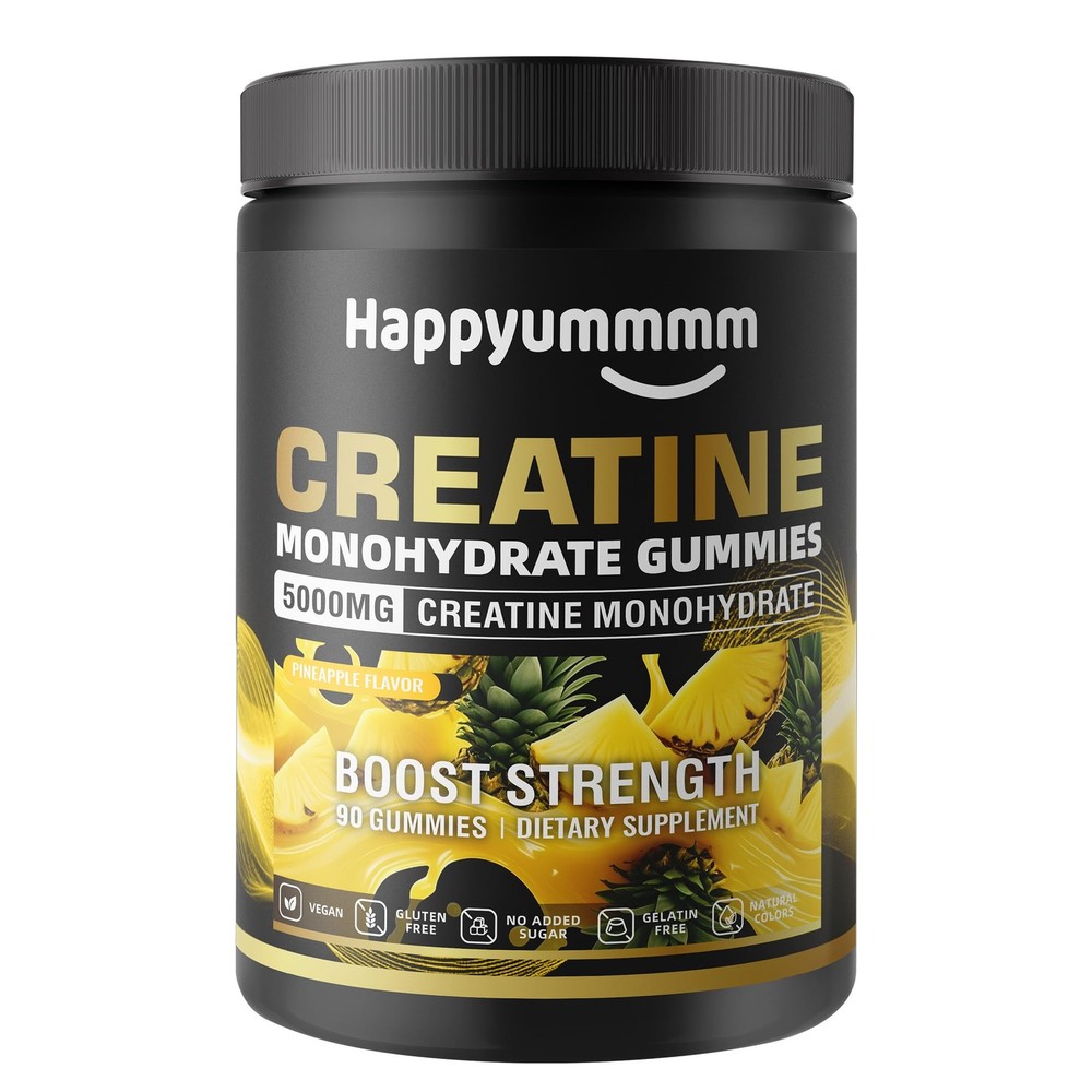 Creatine Monohydrate Gummies, NSF Certified, 5g Dose for Men & Women to Suppo…