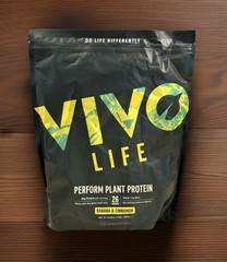 Vivo Life Perform Plant Protein Banana & Cinnamon 2.18 Lb. 25g Of Protein 04/26