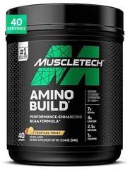 BCAA Amino Acids + Electrolyte Powder, Amino Build, 7G of Bcaas + Electrolytes,