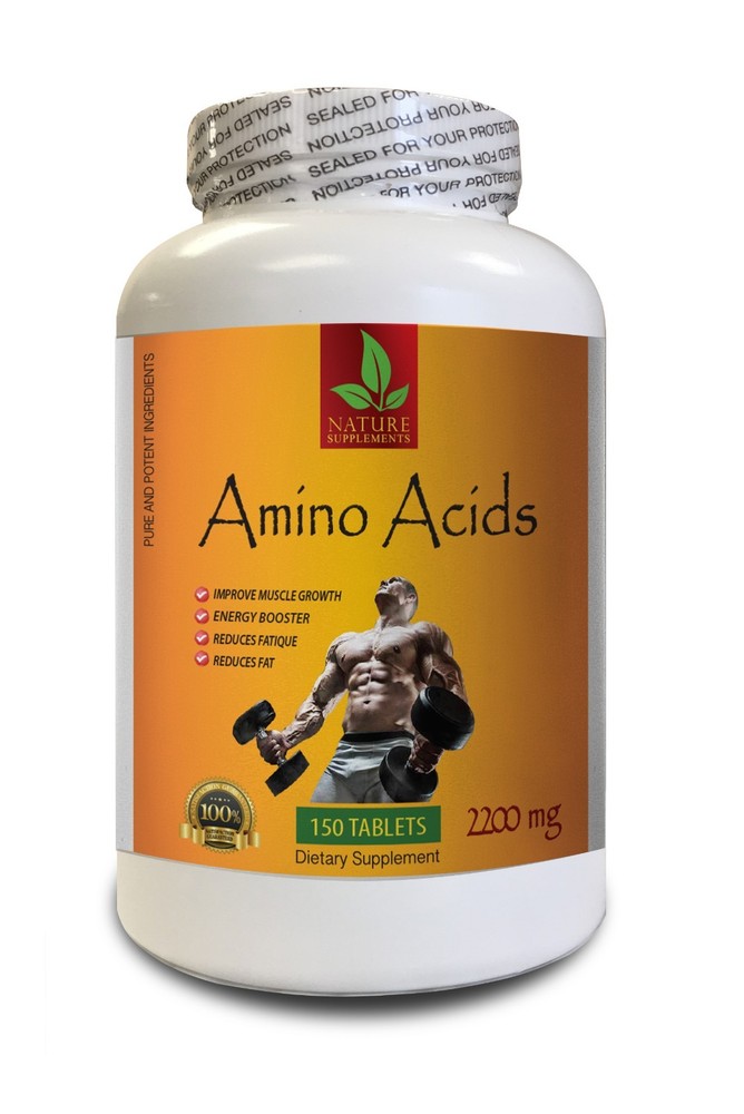 Muscle Recovery – AMINO ACIDS 2200mg – Weight Loss – 150 Tablets 1 Bottle