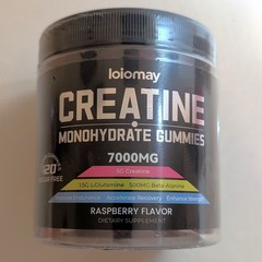 Creatine Monohydrate Gummies 5g for Women & Men 120 Count Exp 09/11/2027