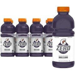 Gatorade Zero Sugar Thirst Quencher Sports Drink, Lemon-Lime, 20 oz (Pack of 8)