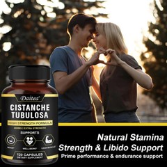 Cistanche Tubulosa 400mg Extract Strength and Endurance Gluten-Free and Non-GMO