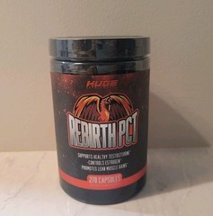 Rebirth PCT Supplement for Men, Most Stacked & Complete Post Cycle 270 ct