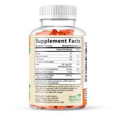 Apple Cider Vinegar Gummies Zero Sugar – Max Strength 60 Count (Pack of 1)