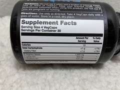Natural Sport Pro Muscle Nitric 120 Capsules Nitric Oxide Formula VegCaps