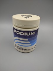 Podium Creatine Monohydrate Unflavored ~ 7.5oz/40 Servings ~ Expires 2/26