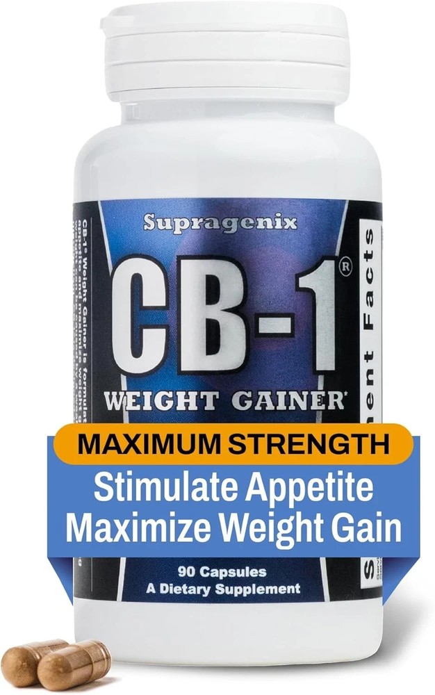 CB-1 Weight Gainer Pills (90 Ct), Weight Gain Support, Appetite Booster