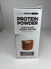 10 ct Clean Simple Eats Whey Protein Chocolate Peanut Butter Bb 12/2026