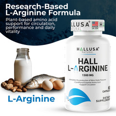 L- ARGININE – Supplement for Enhanced Performance – Essential Amino Acids
